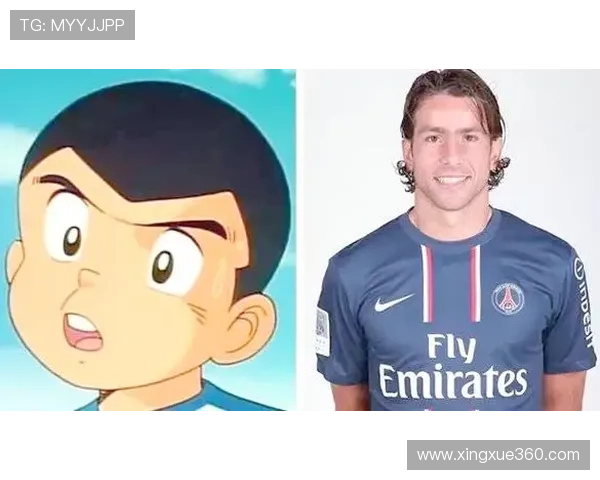 足球长发球星卡通形象展现运动激情与个性魅力的创意设计